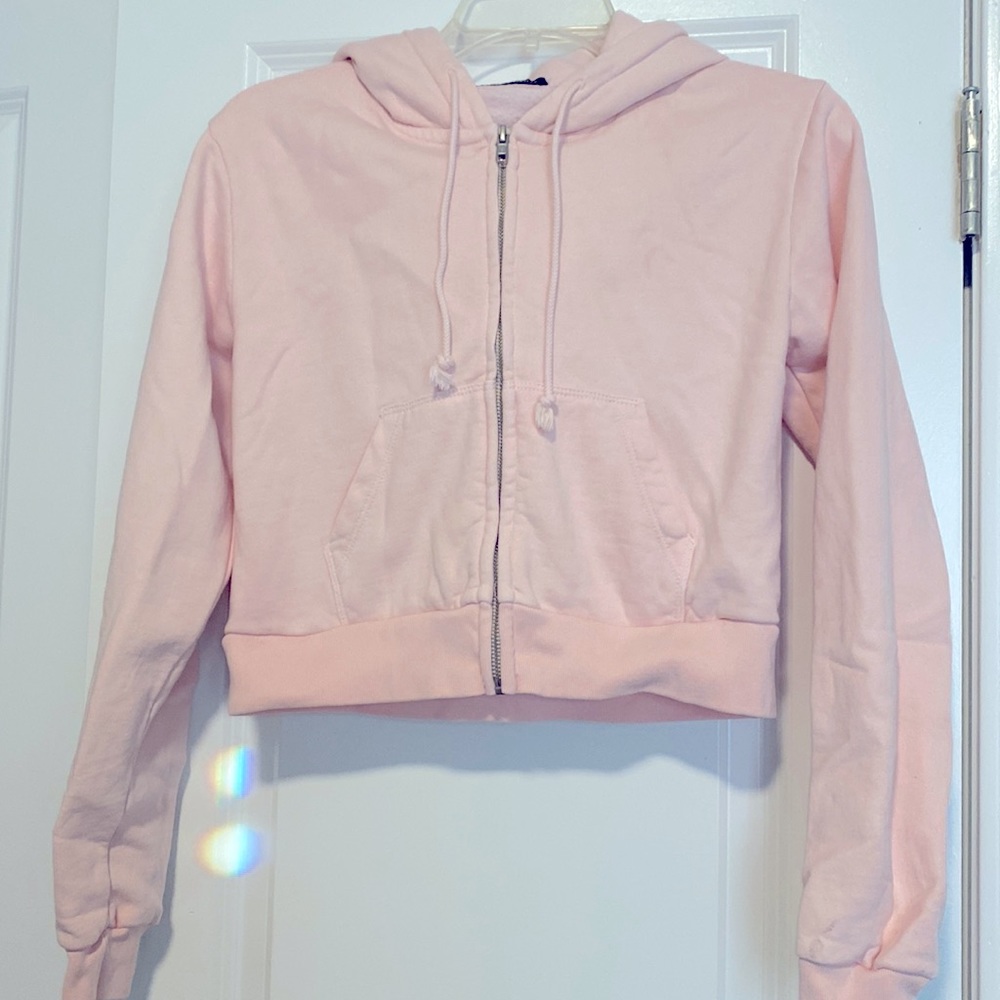 Brandy Melville cropped hoodie